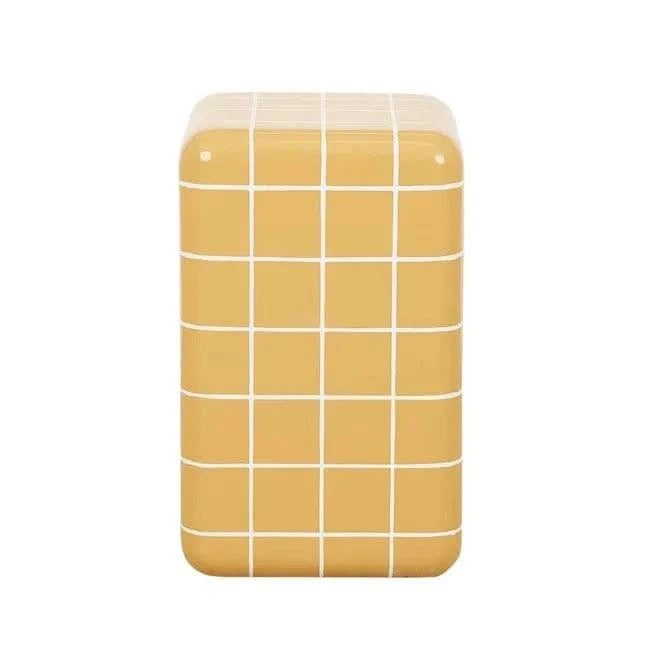 Globe West Side Tables GlobeWest Seville Tile Side Table, Honey