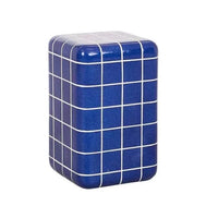 Globe West Side Tables GlobeWest Seville Tile Side Table, Indigo