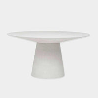 Globe West Dining Tables Globe West Livorno Round Dining Table (Indoor/Outdoor) - White Speckle