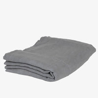 Eadie Lifestyle Luca Linen Bed Cover - Grey