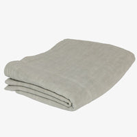 Eadie Lifestyle Luca Linen Bed Cover - Putty