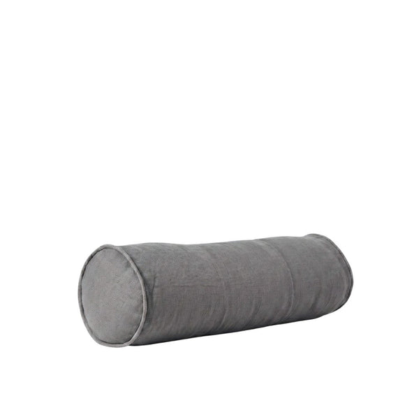 Eadie Lifestyle Luca Linen Bolster - Grey