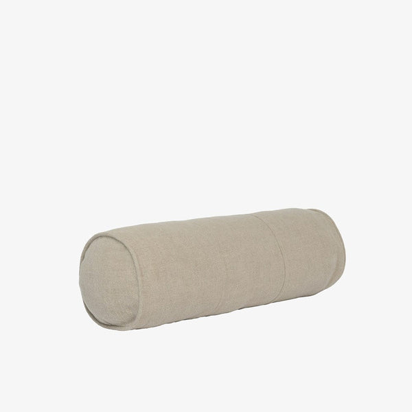 Eadie Lifestyle Luca Linen Bolster - Natural