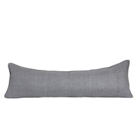 Eadie Lifestyle Luca Linen Long Lumbar - Grey