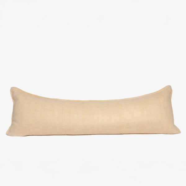 Eadie Lifestyle Luca Linen Long Lumbar - Soft Butter