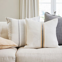 Eadie Lifestyle Luca Linen Cushion - Soft Butter