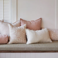 Eadie Lifestyle Luca Linen Cushion - Soft Musk
