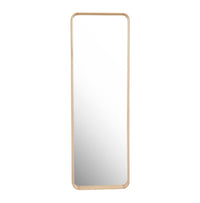 GlobeWest Brody Rectangular Mirror - New Oak