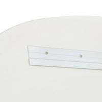 GlobeWest Oakley Pebble Floor Mirror, Ocean Marble - detail