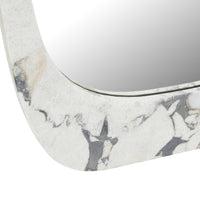 GlobeWest Oakley Pebble Mirror, Ocean Marble - detail