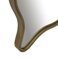 GlobeWest Verona Flow Mirror - Antique Brass