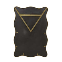 GlobeWest Verona Flow Mirror - Antique Brass