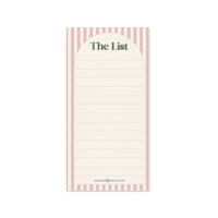 Organising Life Beautifully - Fridge Shopping/To-Do List, Stripe