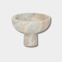 Norsu Interiors Bowls Marcello Marble Footed Bowl