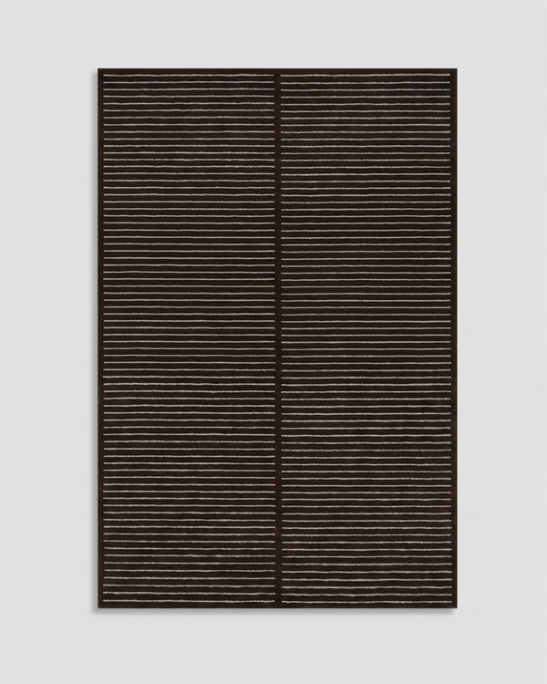 Baya Marlow Floor Rug -  Chocolate