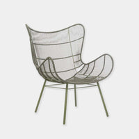 Globe West Occasional Chairs Globe West Mauritius Wing Occasional Chair Moss