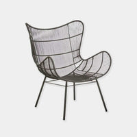 Globe West Occasional Chairs Globe West Mauritius Wing Occasional Chair Espresso