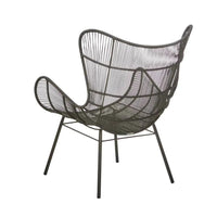 Globe West Occasional Chairs Globe West Mauritius Wing Occasional Chair Espresso
