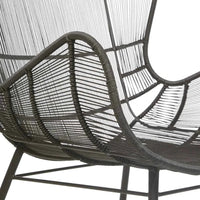 Globe West Occasional Chairs Globe West Mauritius Wing Occasional Chair Espresso