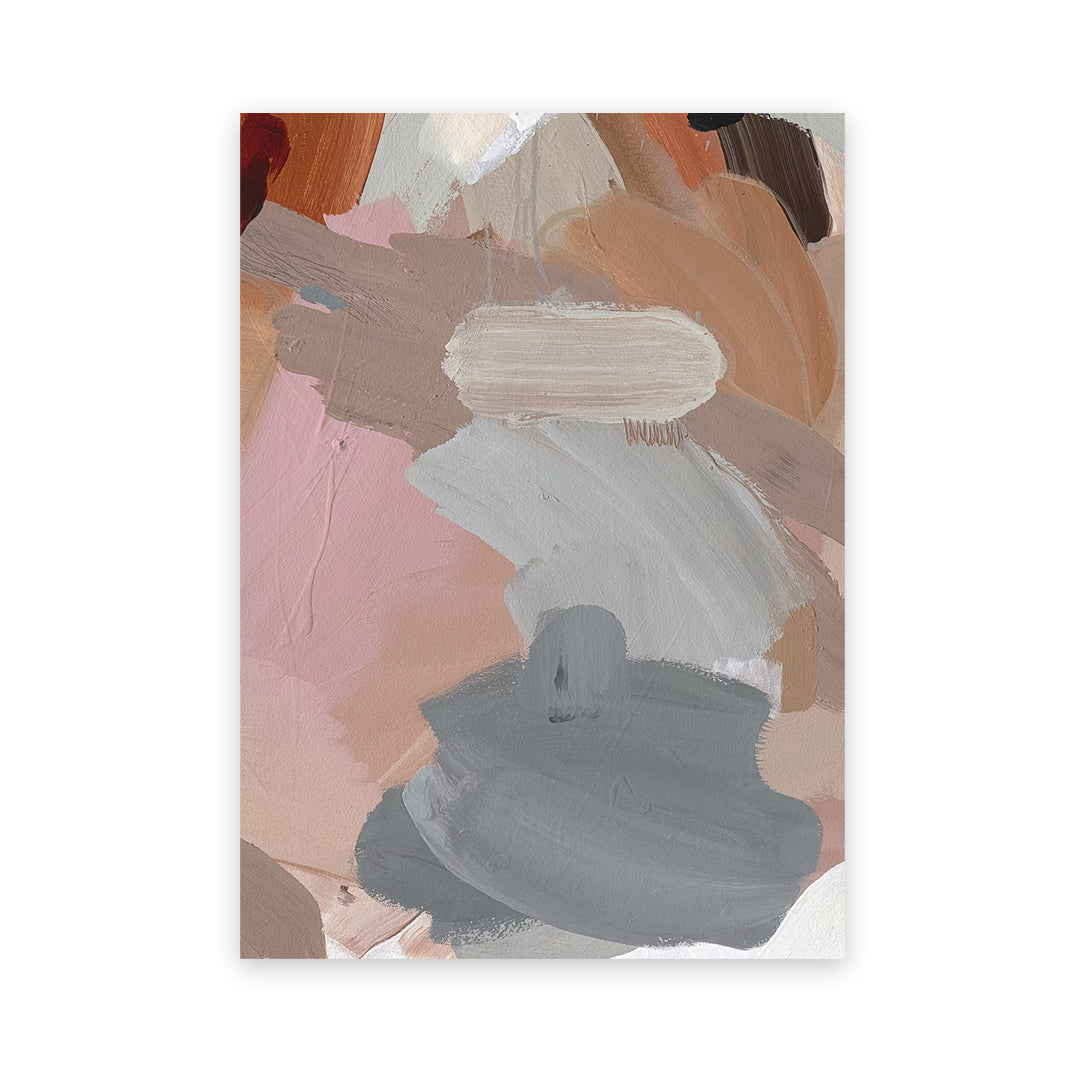 Alisha Falconer High Noon fine art canvas print framed in oak