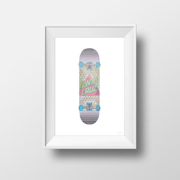 Skate Time — Dom Gauci kids art print by DG Designs | wall art at Norsu Interiors