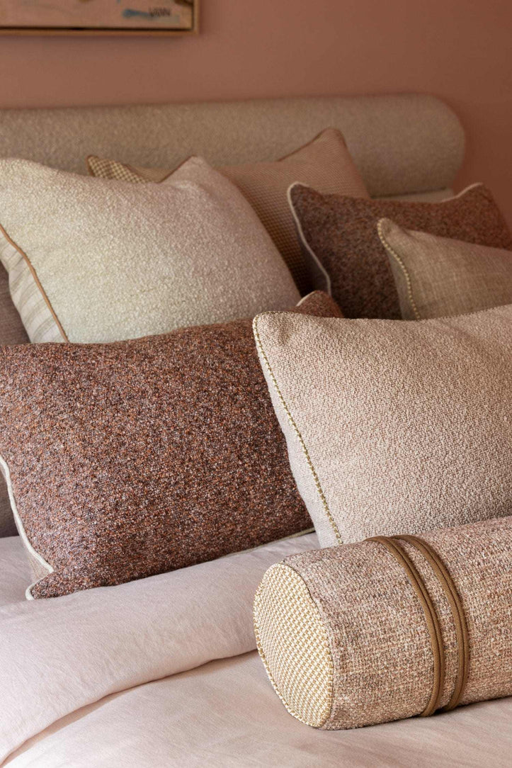 norsuSTUDIO Cushions norsu STUDIO - Forma Collection - Nova Bolster Cushion, Blush