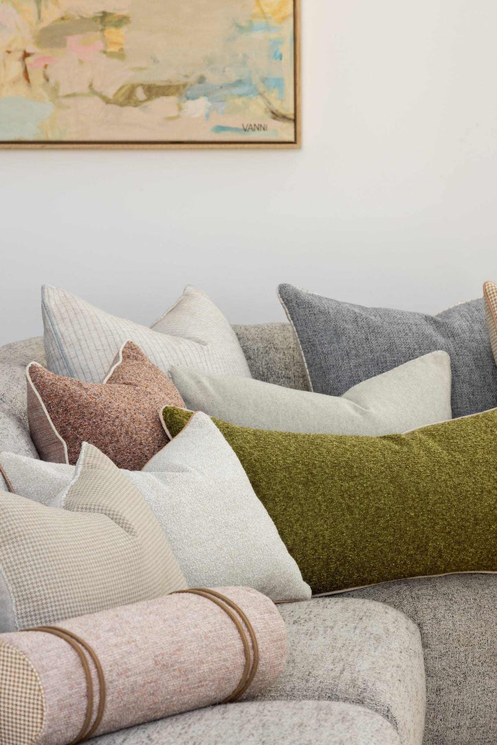 norsuSTUDIO Cushions norsu STUDIO - Forma Collection - Elysian Cushion, Reversible Blush (various sizes)