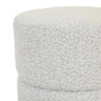 Globe West Ottomans GlobeWest Tito Ottoman - Ice Boucle