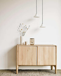 Ethnicraft Cabinets Ethnicraft Oak PI sideboard - 2 Doors