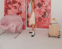 Honest Hearts Bloom print styled in an interior