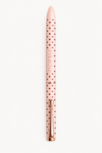 norsu STUDIO, Polka Dot Gel Pen – Blush & Rose Gold