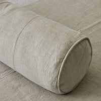 Eadie Lifestyle Luca Linen Bolster - Putty