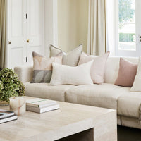 Eadie Lifestyle Luca Linen Cushion - Putty