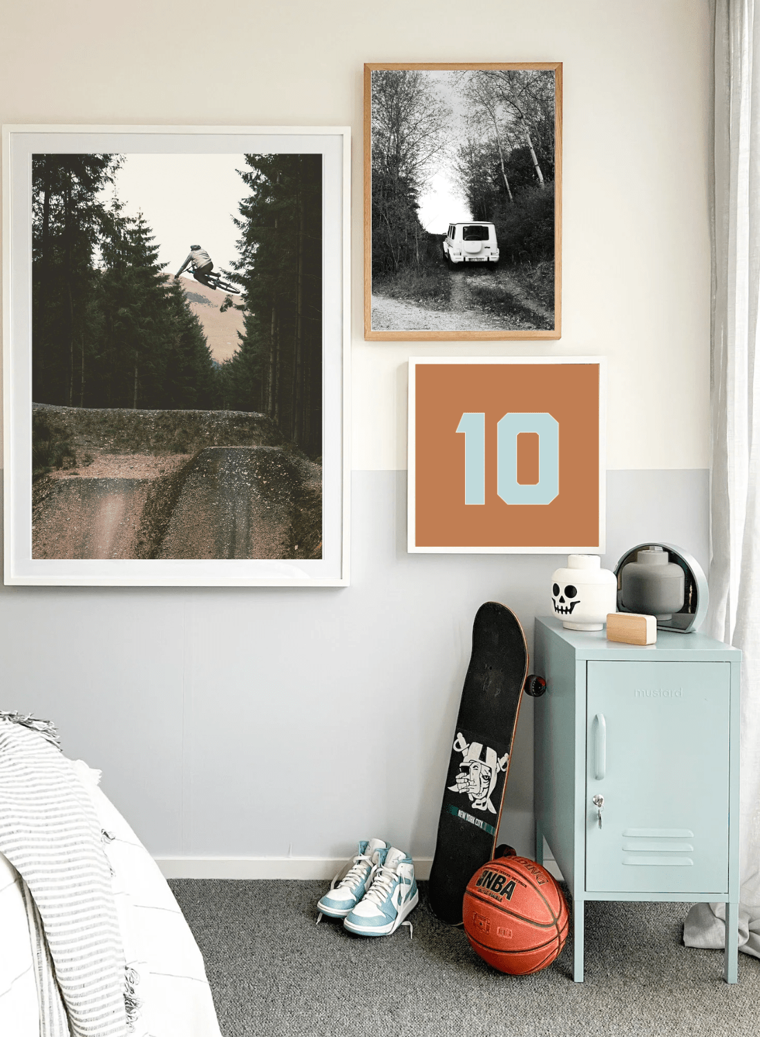 Norsu Interiors Prints Born to Ride Print - Various sizes