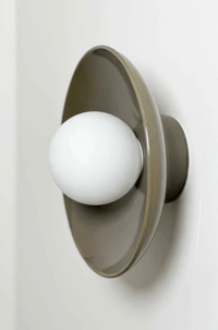 Robert Gordon Interiors Pendants Copy of Robert Gordon Dish Wall Sconce, Olive