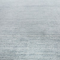 Close-up of the GlobeWest Bower Frame Seaside Blue rug pile