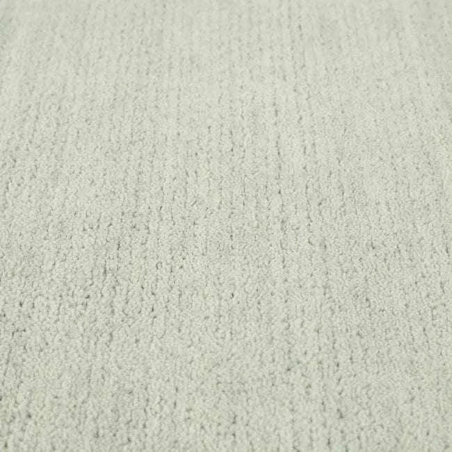 GlobeWest Bower Frame Rug in seafoam color, hand-woven wool indoor rug with textured surface