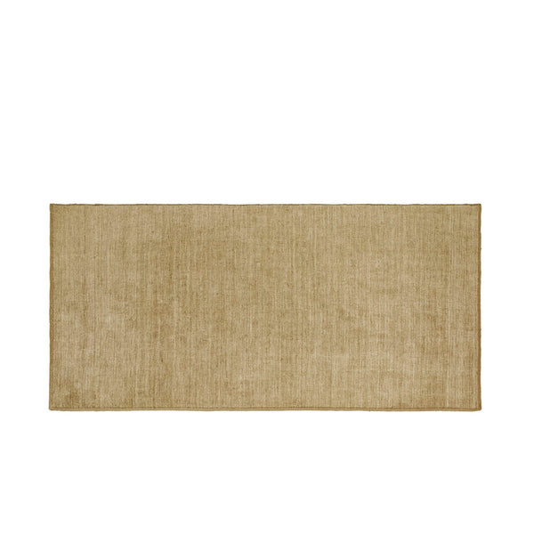 GlobeWest Bower Nora handwoven wool rug in Pistachio, soft muted green