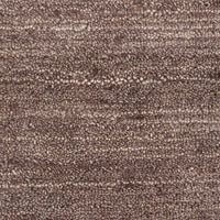 GlobeWest Bower Nora wool rug in Cocoa styled in a living space