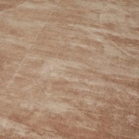GlobeWest Tepih Curve Rug in dusty rose with subtle geometric pattern and soft sheen, handwoven indoor area rug