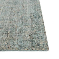 Close-up of GlobeWest Tepih Dune Rug in Sacramento color showing wool blend hand-woven texture