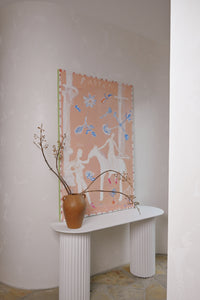 Radiant print styled in an interior