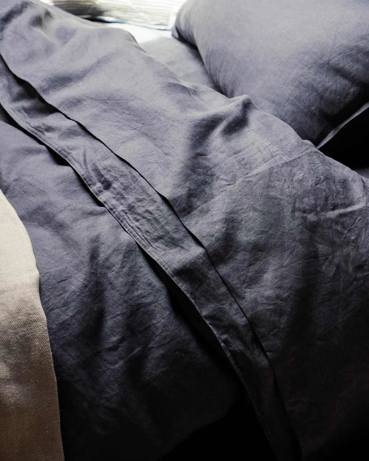 Weave Home Bed Linen Weave Home Ravello Quilt Cover - Denim (Various Sizes)