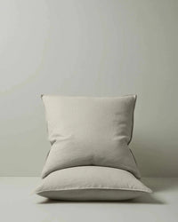 Weave Home Bed Linen Weave Home Ravello Euro Pillowcase Pair - Bone