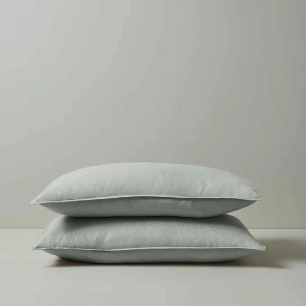 Weave Home Ravello pillowcase pair, sage | Norsu Interiors
