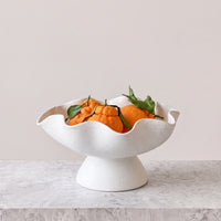 Ripple Fruit Bowl Pedestal
