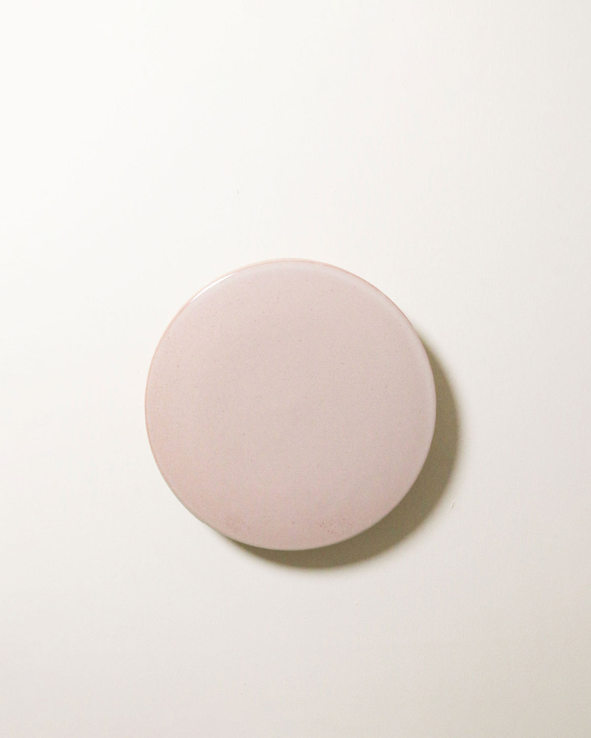 Robert Gordon Backlit Disc Wall Light in Rose Quartz