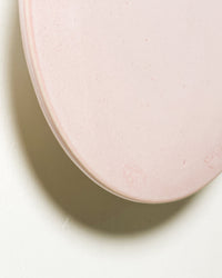 Robert Gordon Backlit Disc Wall Light in Rose Quartz