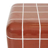 Globe West Side Tables Globe West Seville Tile Side Table, Red Glazed GRC