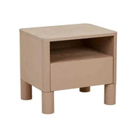 Globe West Bedside Tables Globe West Artie Open Bedside, Chai